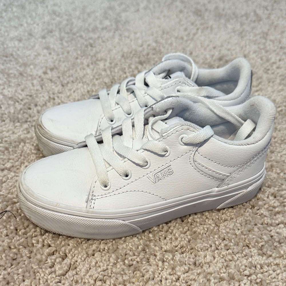 Vans Kids Classic White Sneakers